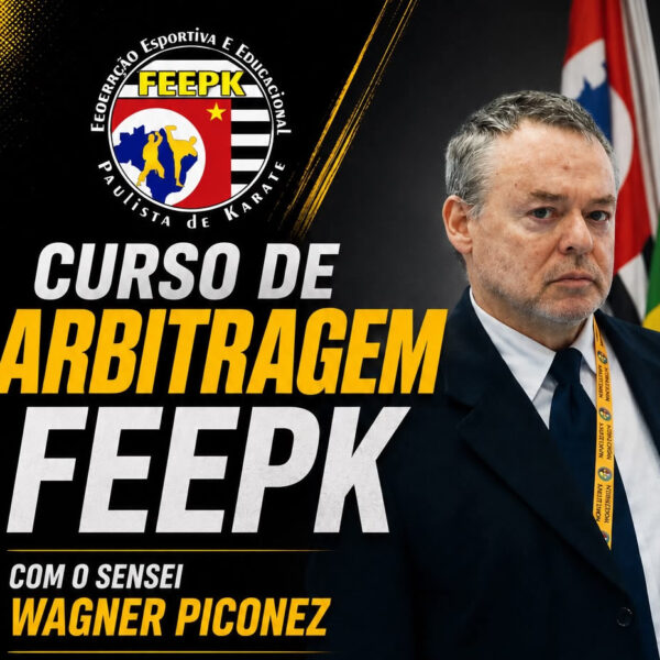 Curso de Arbitragem FEEPK – Com o Sensei Wagner Piconez